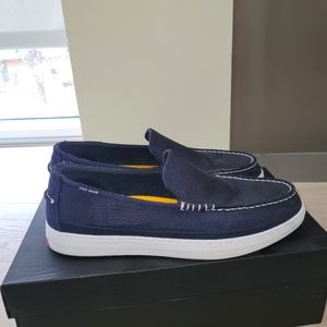 Cole Haan Loafers, Size 10.5, Navy Blue